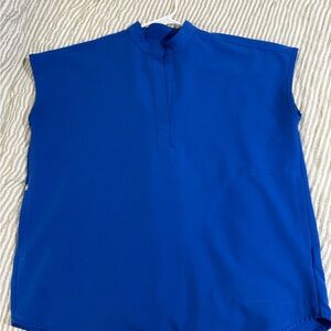 Figs Women’s Royal Blue Rafaela Scrub Top